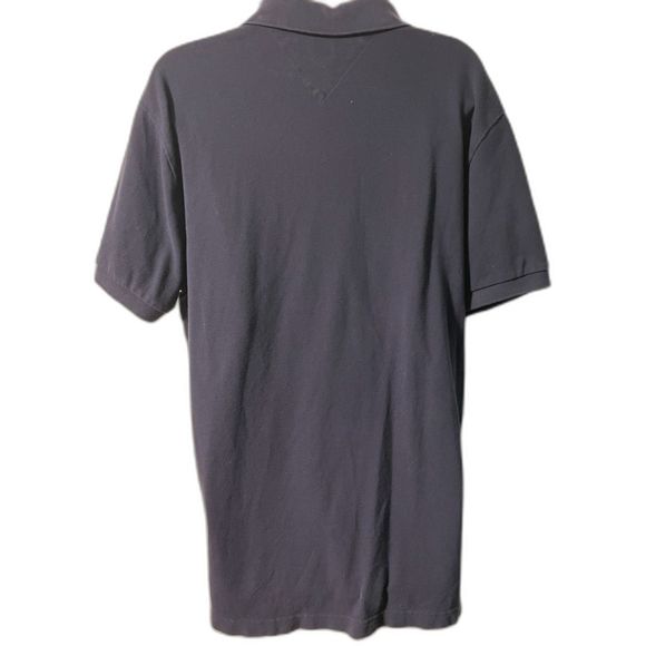 Men's Navy Blue Tommy Hilfiger Polo M - Picture 2 of 6